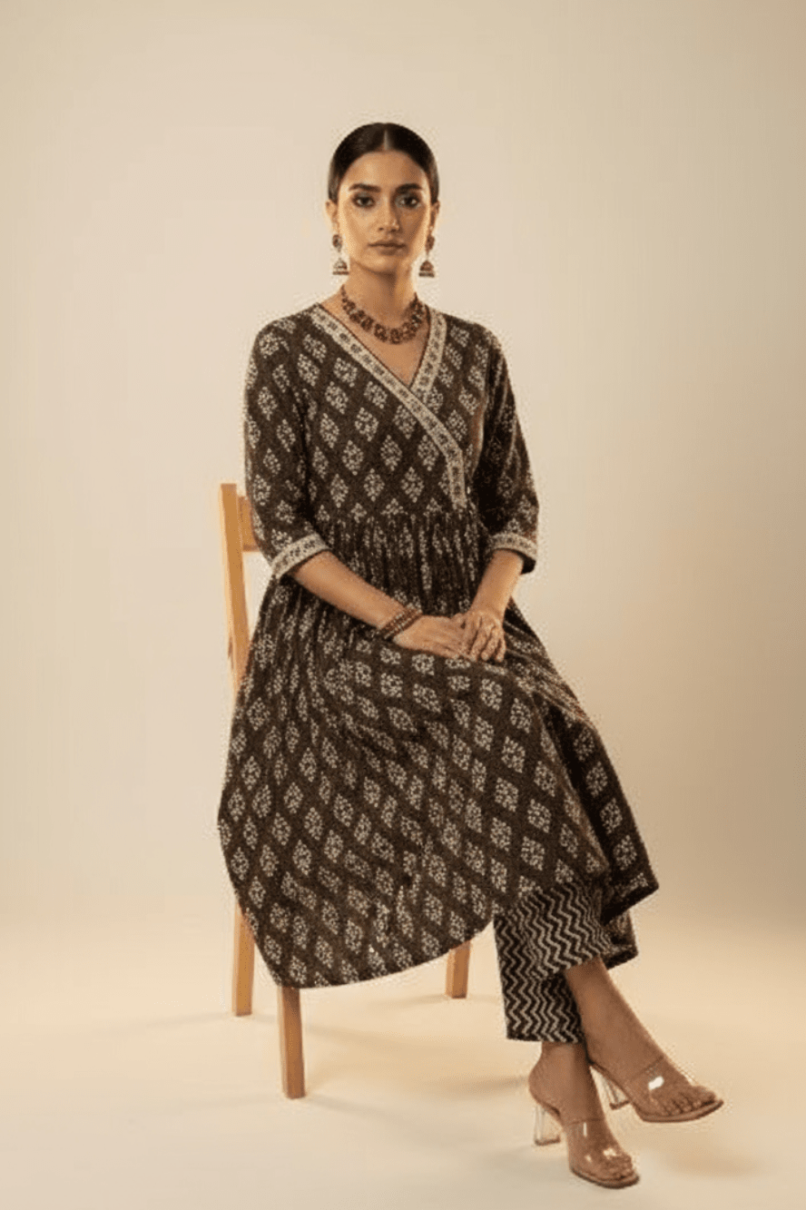 Angrakha kurta