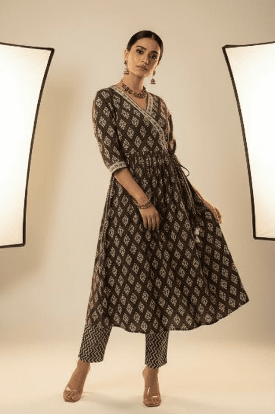 Angrakha kurta