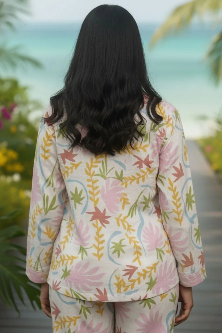 Naram Phool Shirt Set