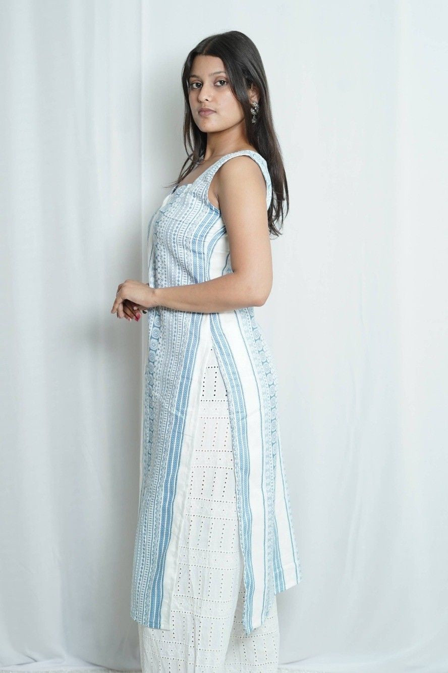 Meera Cotton Silk Kurti
