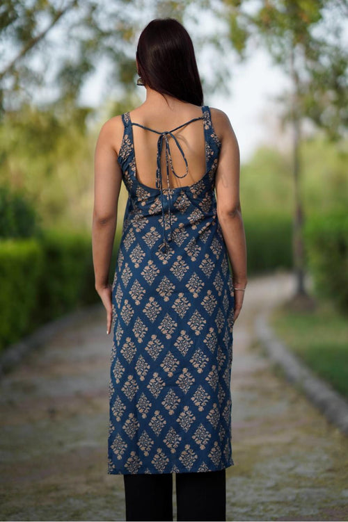 Navika Deep Neck Kurti