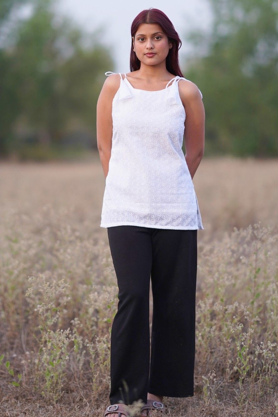 Nazakat Sleeveless Top