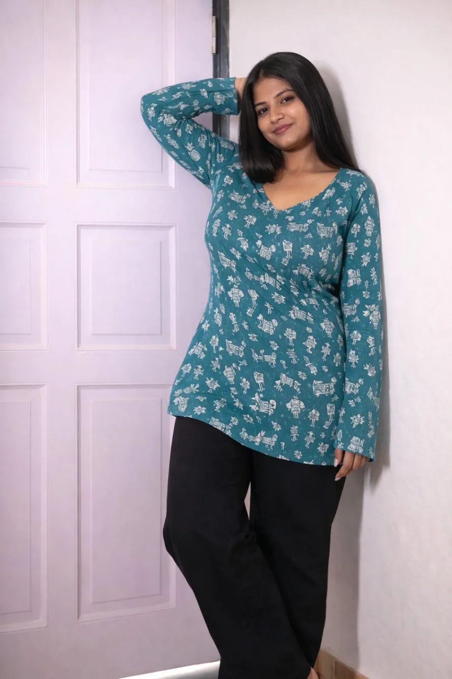 Ruhani Full Sleeves Kurti